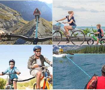 Cuerda de Remolque para Bicicleta Padre-Hijo