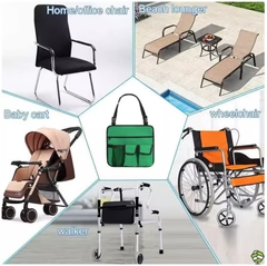 Organizador Colgante para Silla de Playa