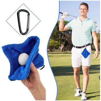 Toalla de Golf con Mosquetón