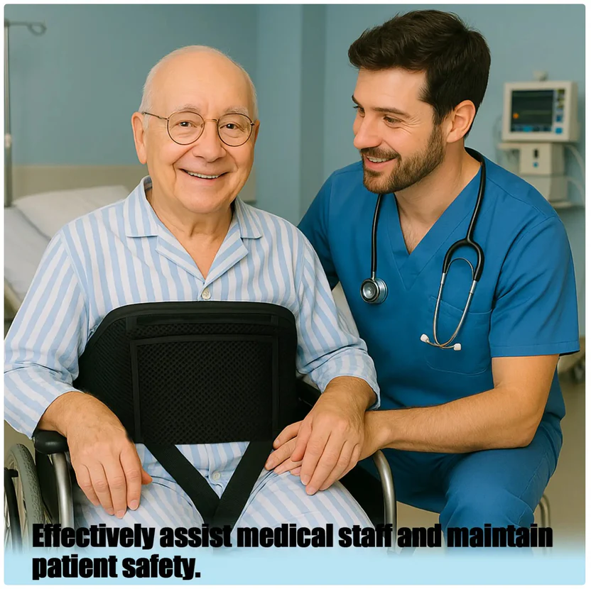 Cinturón de Seguridad Ajustable para Silla de Ruedas