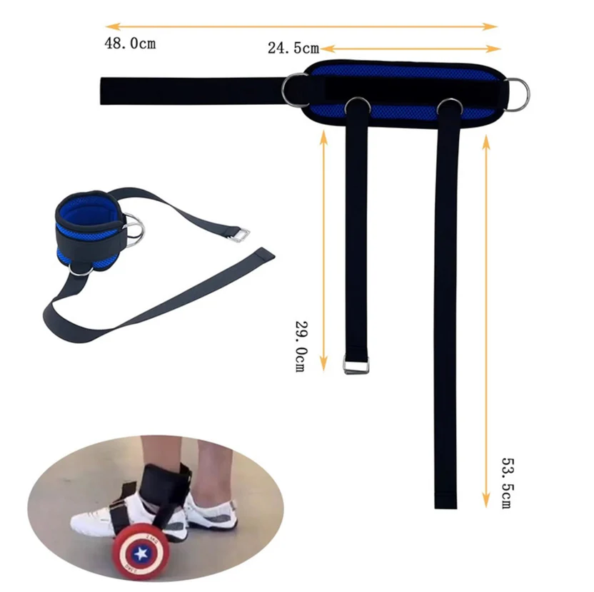 Correa de Tobillo con Mancuerna Ajustable